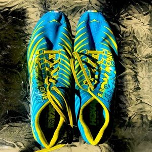 Hoka One One Evo Cross Country spikes, size 10.5